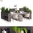 Arbeitsbereich und Blumentöpfe Home Office Work and Set 331 - unisjamavari