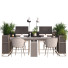 Arbeitsbereich und Blumentöpfe Home Office Work and Set 331 - unisjamavari