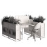 Workspace and Flowerpots Home Office Work and Set 332 - unisjamavari