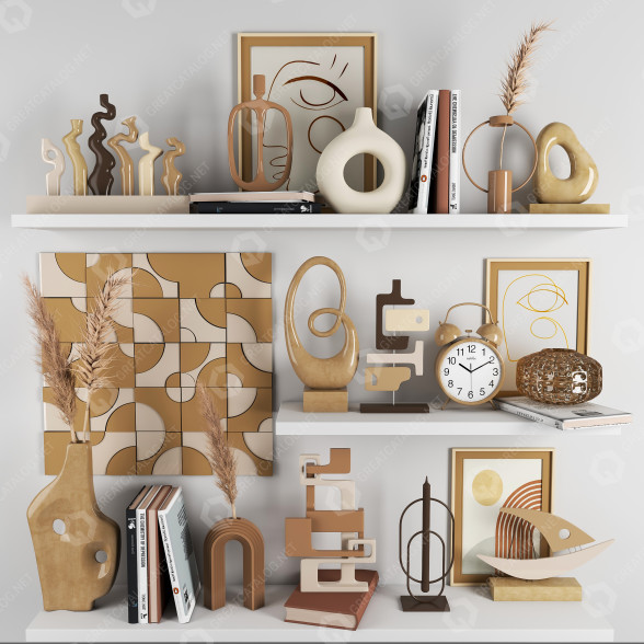 Декор Set 06 3D модель