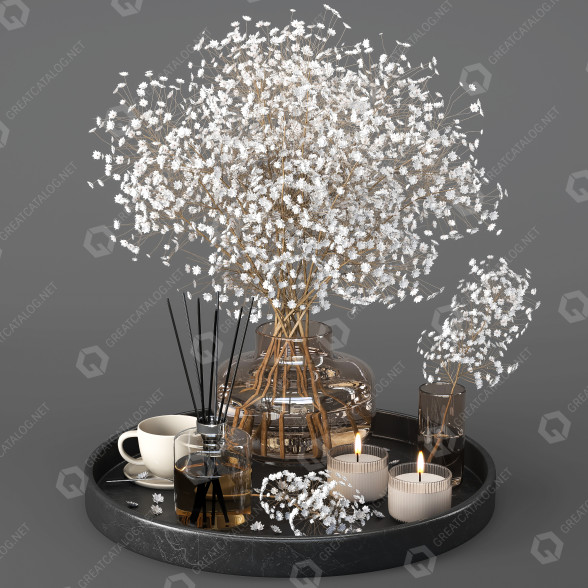 Dekoracje Set 011 model 3D