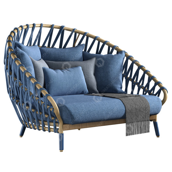Sofa Varaschin Emma Cross model 3D