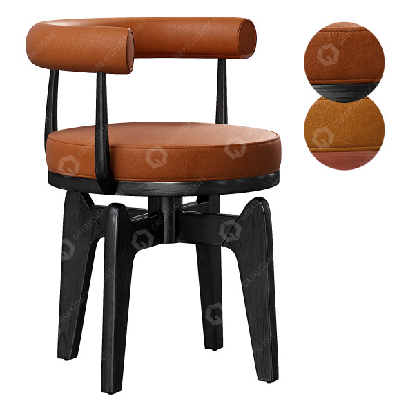 Крісло Cassina Charlotte Perriand 3D модель