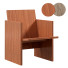 Sessel Contemporary Solid Black Walnut - jasurmansurovich3d