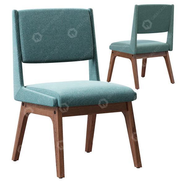 Stuhl Dining INK+IVY 3D-Modell