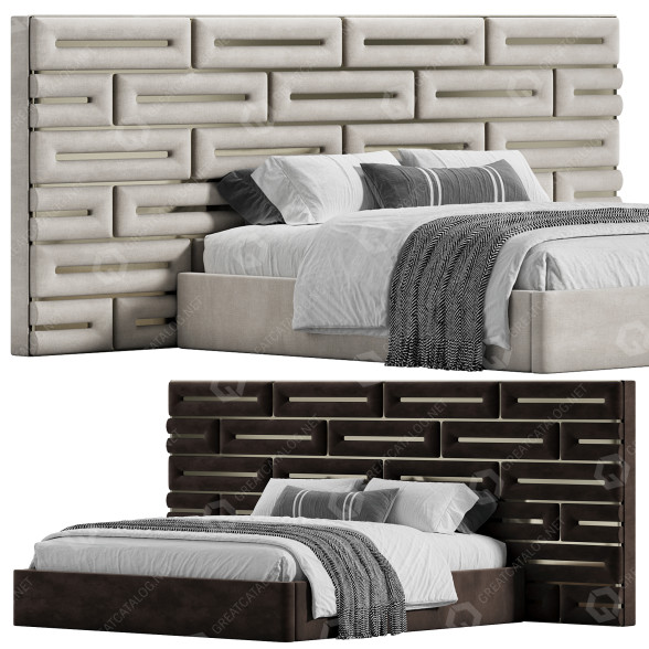 Ліжко Silvano Grifoni Wall Double 3D модель