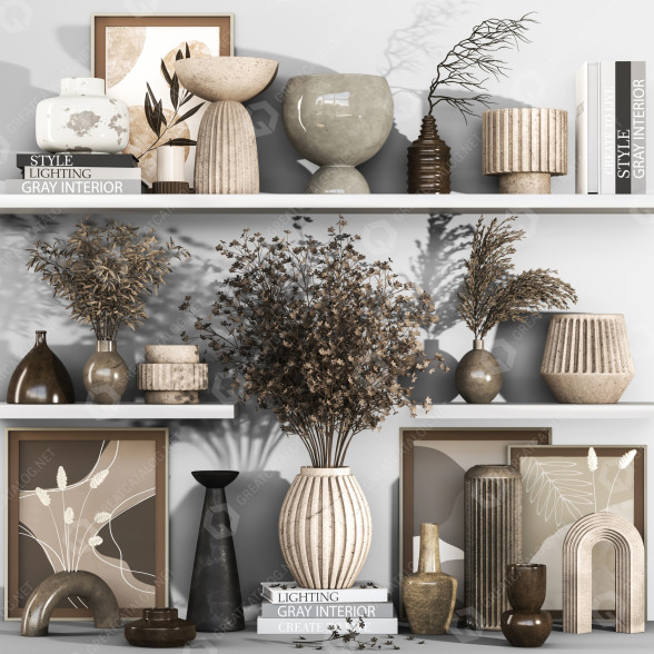 Декор Set 013 3D модель