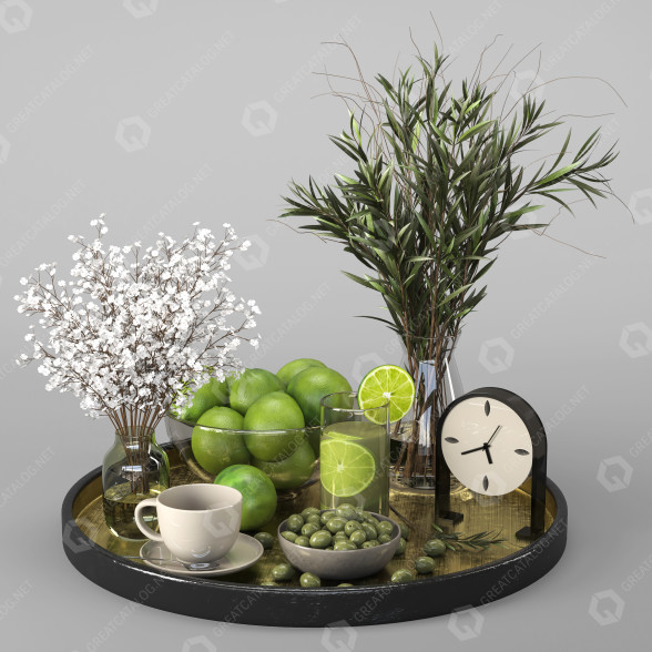 Dekoracje Set 15 model 3D
