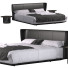 Ліжко та тумбочки B&B Italia Alys - Basit-3d