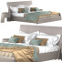 Кровать и тумбочки Giorgetti Altea - Basit-3d