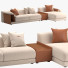 Sofa Luxury Living Group Stowe - Basit-3d