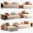 Sofa Luxury Living Group Stowe - Basit-3d