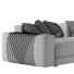 Sofa Luxury Living Group Stowe Bentley - Basit-3d