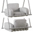Hanging Chair Myface Fable Single Seater Fabric - khamidullayevbilol