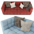 Sofa ModShop Delano in Velvet 5 Colors - moyarahmadi1
