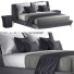 Łóżka i stoliki nocne Luxury Living Group Paul Mathieu - Basit-3d
