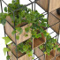 Stojak i doniczki Indoor Plant Stand Metal and Wood - nr.asgari