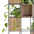 Stojak i doniczki Indoor Plant Stand Metal and Wood - nr.asgari