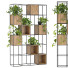 Stojak i doniczki Indoor Plant Stand Metal and Wood - nr.asgari