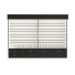 Schaukasten Black Metal Shelving in the Store - Sabirjanov