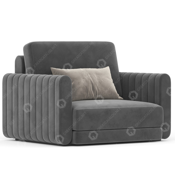 Крісло Febal Casa Softcase 01 3D модель