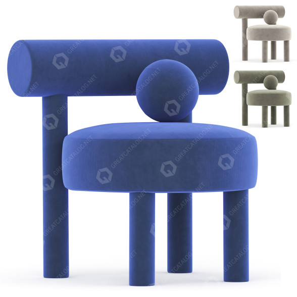 Крісло Noom Gropius CS1 3D модель