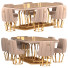 Mesa y sillas Fertini Casa Dining Room - Basit-3d