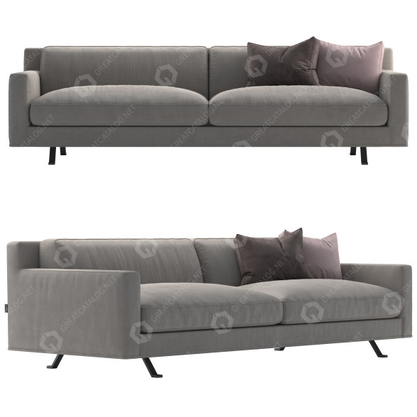 Диван Frigerio James 3D модель