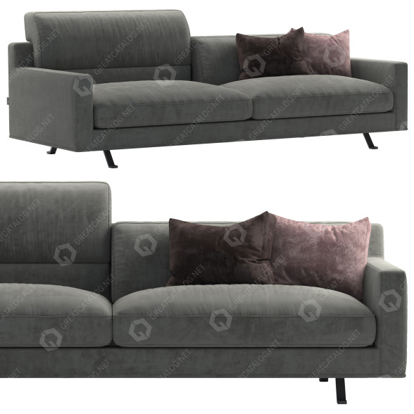 Диван Frigerio James 3D модель
