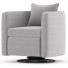 Крісло West Elm Bacall Curved Swivel - Viktorvfx