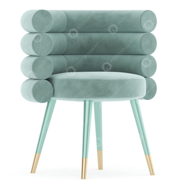 Sessel Royal Stranger Marshmallow 3D-Modell