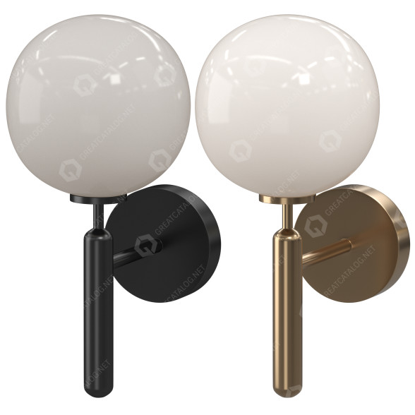 Wall Lamp Anzazo Raffin 3D model