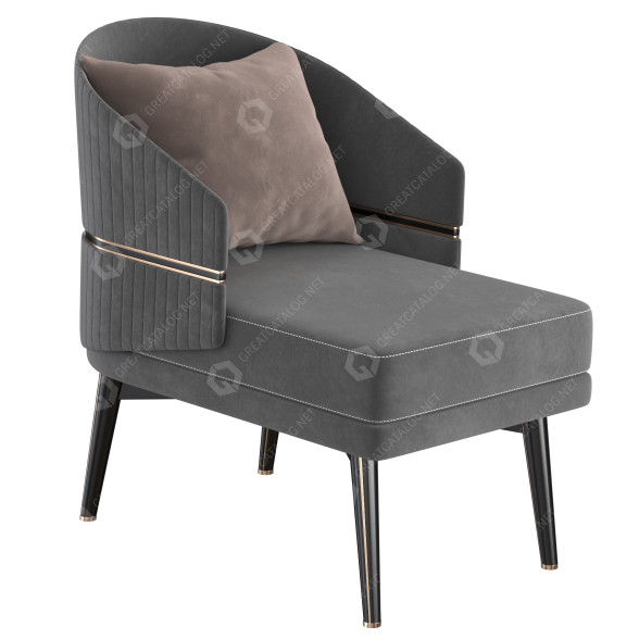 Sillón Aster Chairsio Luxury Modelo 3D