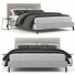 Bett und Nachttischchen Minotti Andersen - Viktorvfx