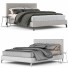 Bett und Nachttischchen Minotti Andersen - Viktorvfx