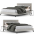 Bett und Nachttischchen Minotti Andersen - Viktorvfx