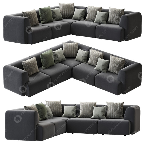 Диван Sancal Duo 3D модель