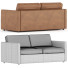 Диван West Elm Harris Leather - Viktorvfx