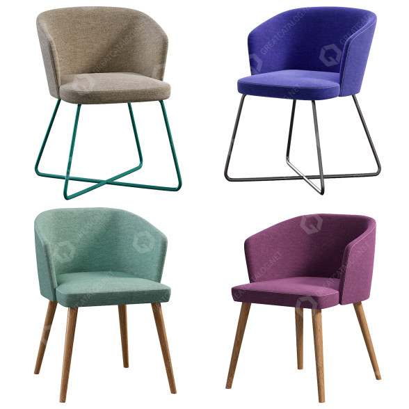 Стілець Parla Design Stella W 3D модель
