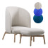 Armchair and Ottoman +Halle Nest Easy - kamol_arx
