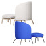 Armchair and Ottoman +Halle Nest Easy - kamol_arx