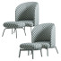 Armchair and Ottoman +Halle Nest Easy - kamol_arx