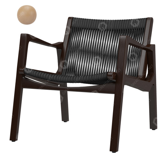 Sessel ClassiCon Euvira Lounge 3D-Modell