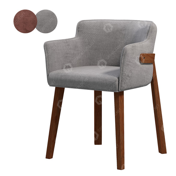 Стул Jubilee Furniture Jeoge 3D модель
