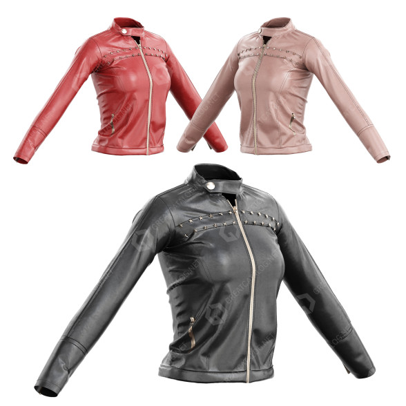 Vêtements Leather modèle 3D