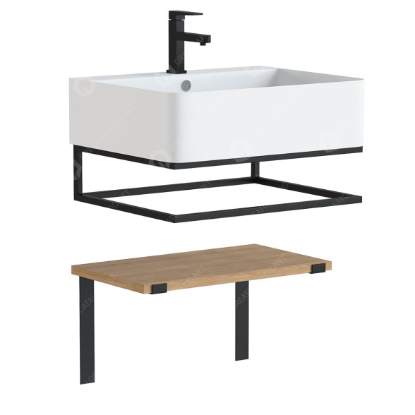 Umywalka Homary Modern Floating Bathroom Vanity model 3D