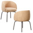 Armchair +Halle Nest Low with Metal Legs - kamol_arx