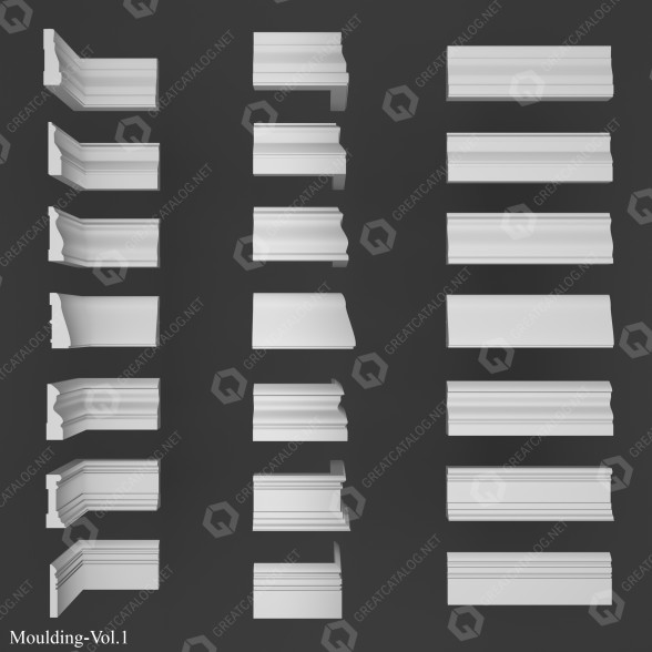 Formteile Vol 1 3D-Modell