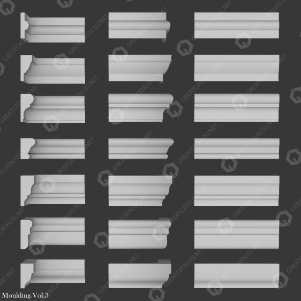 Formteile Vol 3 3D-Modell