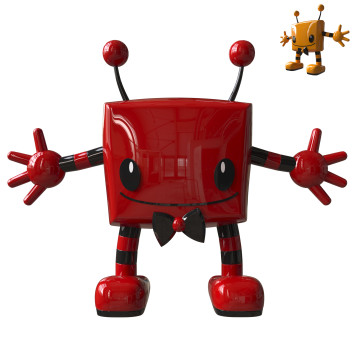 Іграшка Robot 01 3D модель